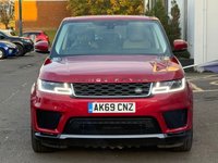 USED 2019 69 LAND ROVER RANGE ROVER SPORT 3.0 SD V6 HSE SUV 5dr Diesel Auto 4WD Euro 6 (s/s) (306 ps) THIS CAR COMES WITH 6 MONTHS WARRANTY , BREAKDOWN COVER & RECOVERY++  GREAT EXAMPLE OF AUTOMATIC 4 X 4 + APPLE CAR PLAY/ ANDRIOD AUTO + NAVIGATION SYSTEM + BLUETOOTH + DAB RADIO + USB CONNECTION + AUX CONNECTION + FRONT AND REAR PARKING SENSORS + REVERSING CAMERA + FULL  LEATHER TRIM  + FRONT HEATED SEATS + REAR HEATED SEATS + FRONT MEMORY SEATS + CRUISE CONTROL + DUAL CLIMATE CONTROL + 20 INCH ALLOY WHEELS + PANAROMIC ROOF/ SUN ROOF + MERIDIAN SOUND SYSTEM AUTO START STOP ELECTRIC PARKING BRAKE