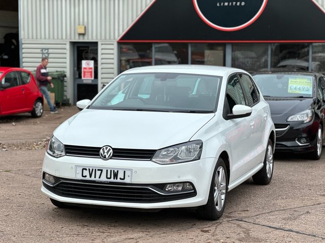 2017 17 Volkswagen Polo 1.0 BlueMotion Tech Match Edition Hatchback 5dr Petrol Manual Euro 6 (s/s) (60 ps)