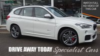 USED 2016 16 BMW X1 2.0 18d M Sport SUV 5dr Diesel Manual xDrive Euro 6 (s/s) (150 ps) 