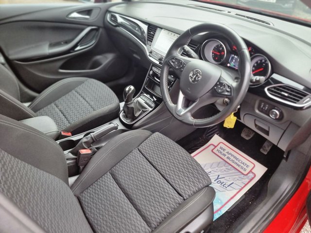 2019 VAUXHALL ASTRA 1.0i Turbo ecoTEC SRi Nav Hatchback 5dr Petrol Manual Euro 6 (s/s) (105 ps) - Photo 11