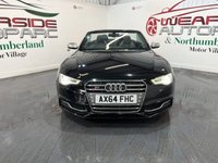 USED 2015 64 AUDI S5 3.0 TFSI V6 Cabriolet 2dr Petrol S Tronic quattro Euro 5 (s/s) (333 ps) 2 keys, FSH, reverse cam, leather