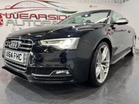 USED 2015 64 AUDI S5 3.0 TFSI V6 Cabriolet 2dr Petrol S Tronic quattro Euro 5 (s/s) (333 ps) 2 keys, FSH, reverse cam, leather