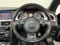 USED 2015 64 AUDI S5 3.0 TFSI V6 Cabriolet 2dr Petrol S Tronic quattro Euro 5 (s/s) (333 ps) 2 keys, FSH, reverse cam, leather
