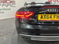 USED 2015 64 AUDI S5 3.0 TFSI V6 Cabriolet 2dr Petrol S Tronic quattro Euro 5 (s/s) (333 ps) 2 keys, FSH, reverse cam, leather