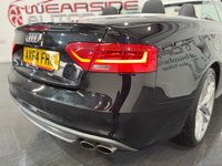 USED 2015 64 AUDI S5 3.0 TFSI V6 Cabriolet 2dr Petrol S Tronic quattro Euro 5 (s/s) (333 ps) 2 keys, FSH, reverse cam, leather