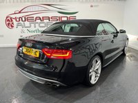 USED 2015 64 AUDI S5 3.0 TFSI V6 Cabriolet 2dr Petrol S Tronic quattro Euro 5 (s/s) (333 ps) 2 keys, FSH, reverse cam, leather