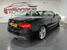 USED 2015 64 AUDI S5 3.0 TFSI V6 Cabriolet 2dr Petrol S Tronic quattro Euro 5 (s/s) (333 ps) 2 keys, FSH, reverse cam, leather
