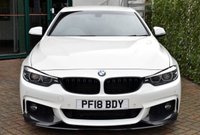 USED 2018 18 BMW 4 SERIES 420d M-SPORT COUPE 8-SPEED AUTO 187 BHP (EURO 6) Pro Nav / Heated Seats / Cruise