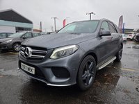 USED 2017 67 MERCEDES-BENZ GLE 3.0 GLE350d V6 AMG Line (Premium) SUV 5dr Diesel G-Tronic 4MATIC Euro 6 (s/s) (258 ps) THIS CAR COMES WITH 6 MONTHS WARRANTY , BREAKDOWN COVER & RECOVERY++  GREAT EXAMPLE OF AUTOMATIC 4 X 4 + APPLE CAR PLAY/ ANDRIOD AUTO + NAVIGATION SYSTEM + BLUETOOTH + DAB RADIO + USB CONNECTION + AUX CONNECTION + FRONT AND REAR PARKING SENSORS + REVERSING CAMERA + FULL  LEATHER TRIM  + FRONT HEATED SEATS + FRONT MEMORY SEATS + CRUISE CONTROL + CLIMATE CONTROL + PRIVACY GLASS + 20 INCH ALLOY WHEELS + COOLING SEATS DUAL PANAROMIC ROOF + SUNROOF SOUND SYSTEM + AUTO START STOP