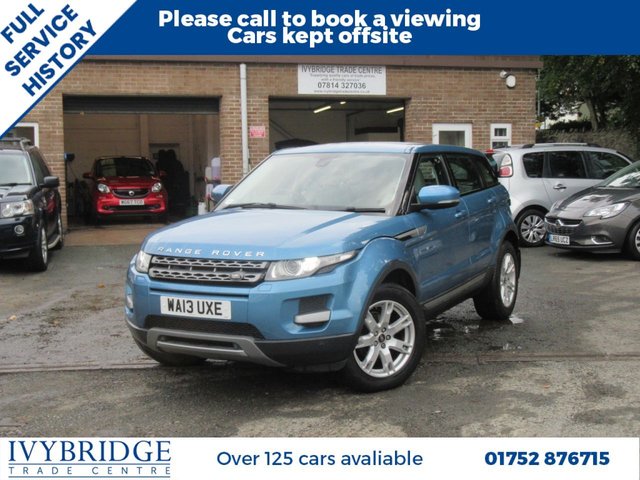 2013 LAND ROVER RANGE ROVER EVOQUE 2.2 SD4 Pure SUV 5dr Diesel Auto 4WD Euro 5 (190 ps)