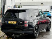 USED 2018 18 LAND ROVER RANGE ROVER 4.4 SD V8 Vogue SUV 5dr Diesel Auto 4WD Euro 6 (s/s) (339 ps) THIS CAR COMES WITH 6 MONTHS WARRANTY , BREAKDOWN COVER & RECOVERY++  GREAT EXAMPLE OF AUTOMATIC 4 X 4 + APPLE CAR PLAY/ ANDRIOD AUTO + NAVIGATION SYSTEM + BLUETOOTH + DAB RADIO + USB CONNECTION + AUX CONNECTION + FRONT AND REAR PARKING SENSORS + REVERSING CAMERA + FULL  LEATHER TRIM  + FRONT HEATED SEATS + REAR HEATED SEATS + FRONT MEMORY SEATS + CRUISE CONTROL + CLIMATE CONTROL + PRIVACY GLASS + 22 INCH ALLOY WHEELS + SPARE WHEEL + ALL OUR CARS COMES WITH MINIMUM 6 MONTHS MOT + FRONT HEATED SE