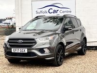 USED 2017 17 FORD KUGA 2.0 TDCi EcoBlue ST-Line SUV 5dr Diesel Manual Euro 6 (s/s) (150 ps) www.suffolkcarcentre.co.uk - Located at Lowestoft