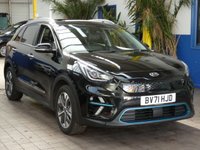 USED 2021 71 KIA NIRO 64kWh 4+ SUV 5dr Electric Auto (201 bhp) SAT NAV ANDROID APPLE CARPLAY LEATHER HEATED SEATS CRUISE CONTROL PARKING SENSORS 1 OWNER SERVICE HISOTRY 7 YEAR KIA WARRANTY TILL SEPT 2028