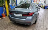 USED 2021 21 BMW 5 SERIES 2.0 520d MHT M Sport Saloon 4dr Diesel Hybrid Steptronic Euro 6 (s/s) (190 ps) SAT NAV LEATHER HEATED SEATS CRUISE CONTROL REAR VIEW CAMERA PARKING SENSORS 1 OWNER SERVICE HISTORY WARRANTY