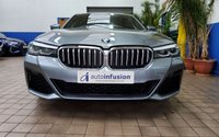 USED 2021 21 BMW 5 SERIES 2.0 520d MHT M Sport Saloon 4dr Diesel Hybrid Steptronic Euro 6 (s/s) (190 ps) SAT NAV LEATHER HEATED SEATS CRUISE CONTROL REAR VIEW CAMERA PARKING SENSORS 1 OWNER SERVICE HISTORY WARRANTY