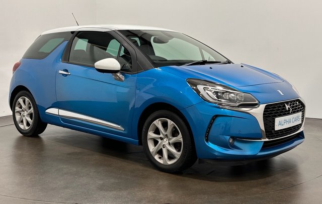 2016 16 DS Automobiles DS 3 1.2 PureTech Elegance Hatchback 3dr Petrol EAT6 Euro 6 (s/s) (110 ps)