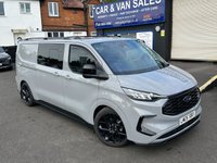 USED 2025 25 FORD TRANSIT CUSTOM 2.0 320 EcoBlue Limited Crew Van Double Cab 5dr Diesel Manual L2 H1 Euro 6 (s/s) (150 ps) 