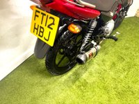 USED 2012 12 YAMAHA YBR 125 124cc Black Widow Carbon Tipped Exhaust, Ultra Bright Spot Lights, Learner Legal