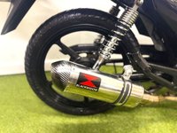 USED 2012 12 YAMAHA YBR 125 124cc Black Widow Carbon Tipped Exhaust, Ultra Bright Spot Lights, Learner Legal