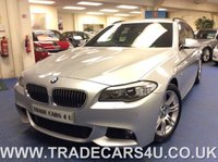 USED 2010 60 BMW 5 SERIES 523I 3.0I M SPORT TOURING ESTATE AUTOMATIC  FINANCE - PX - DELIVERY