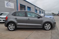 USED 2017 17 VOLKSWAGEN POLO 1.2 TSI BlueMotion Tech Match Edition Hatchback 5dr Petrol DSG Euro 6 (s/s) (90 ps) Front And Rear Parking Sensors - Cruise Control - App Connect