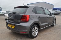 USED 2017 17 VOLKSWAGEN POLO 1.2 TSI BlueMotion Tech Match Edition Hatchback 5dr Petrol DSG Euro 6 (s/s) (90 ps) Front And Rear Parking Sensors - Cruise Control - App Connect