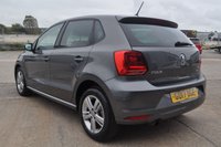 USED 2017 17 VOLKSWAGEN POLO 1.2 TSI BlueMotion Tech Match Edition Hatchback 5dr Petrol DSG Euro 6 (s/s) (90 ps) Front And Rear Parking Sensors - Cruise Control - App Connect