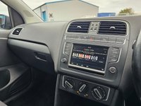 USED 2017 17 VOLKSWAGEN POLO 1.2 TSI BlueMotion Tech Match Edition Hatchback 5dr Petrol DSG Euro 6 (s/s) (90 ps) Front And Rear Parking Sensors - Cruise Control - App Connect