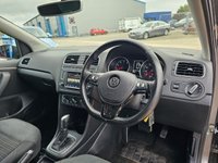 USED 2017 17 VOLKSWAGEN POLO 1.2 TSI BlueMotion Tech Match Edition Hatchback 5dr Petrol DSG Euro 6 (s/s) (90 ps) Front And Rear Parking Sensors - Cruise Control - App Connect