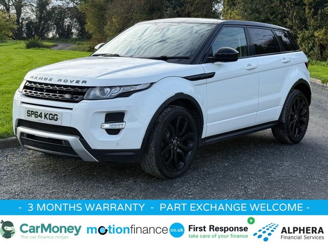 2014 64 Land Rover Range Rover Evoque 2.2 SD4 Dynamic SUV 5dr Diesel Manual 4WD Euro 5 (s/s) (190 ps)