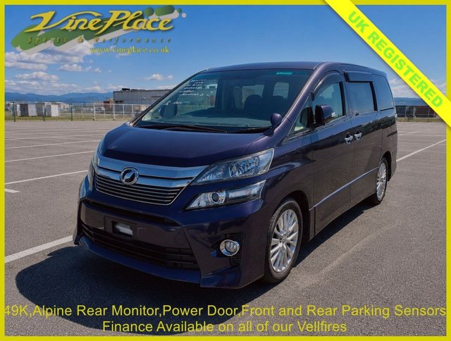 View our Toyota Vellfire 2.4Z, Auto,7 Seat