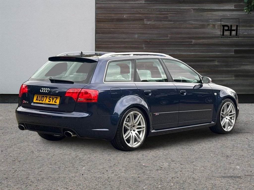 USED 2007 07 AUDI RS4 AVANT 4.2 Estate 5dr Petrol Manual quattro (326 g/km, 415 bhp) 3 OWNERS|COMPREHENSIVE HISTORY