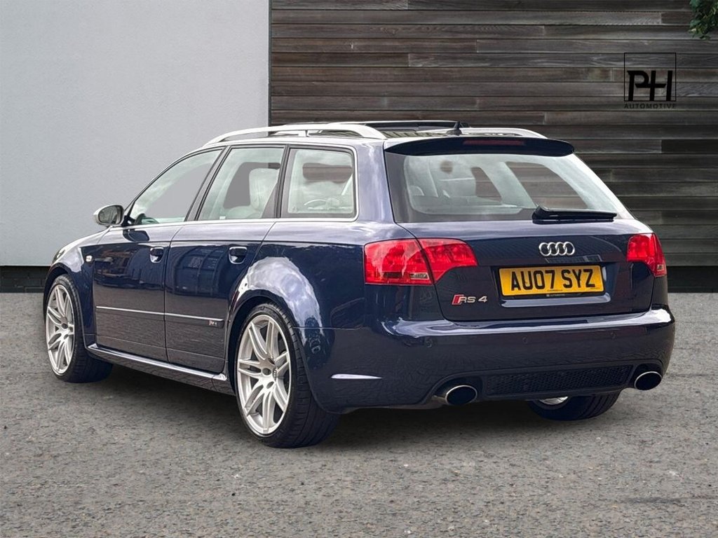 USED 2007 07 AUDI RS4 AVANT 4.2 Estate 5dr Petrol Manual quattro (326 g/km, 415 bhp) 3 OWNERS|COMPREHENSIVE HISTORY