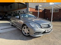 USED 2012 12 MERCEDES-BENZ E-CLASS 3.0 E350 CDI V6 BlueEfficiency Sport Coupe 2dr Diesel G-Tronic Euro 5 (265 ps) Factory extras worth &pound;3,400