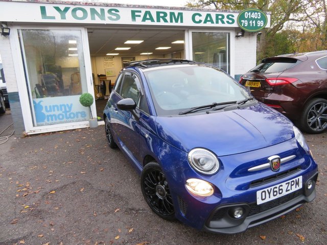 2016 66 Abarth 595 1.4 T-Jet Hatchback 3dr Petrol Manual Euro 6 (145 ps) *£1,600+ EXTRAS INC. ELECTRIC SUNROOF*