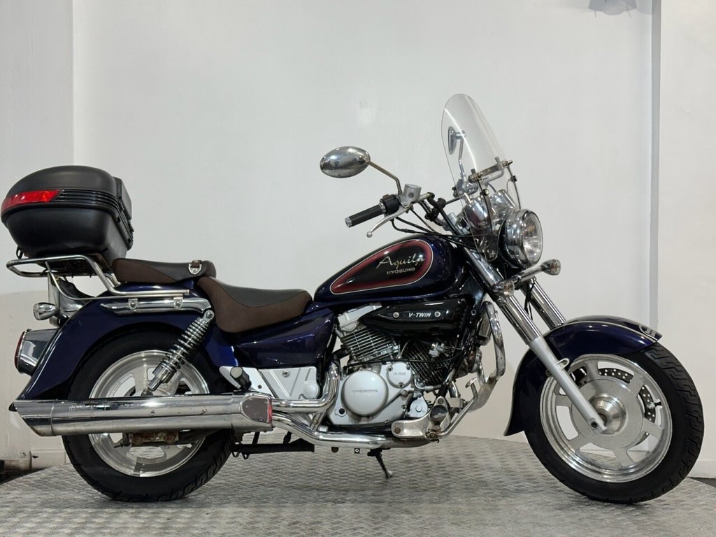 ヒョースン 125cc バイク アメリカン ☆実働車☆125cc 最大級の大き 