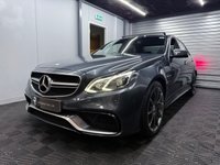 USED 2013 63 MERCEDES-BENZ E-CLASS 5.5 E63 V8 BiTurbo AMG Saloon 4dr Petrol SpdS MCT Euro 6 (s/s) (557 ps) Rear Blinds | Heated rear seats