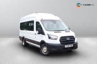 USED 2020 20 FORD TRANSIT 2.0 460 EcoBlue Trend RWD L4 H3 Euro 6 (s/s) 5dr (17 Seat, DRW) Dab Radio, Sunroof,