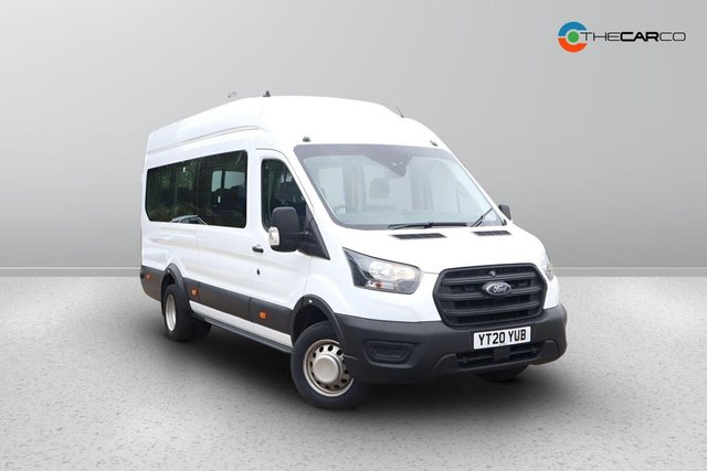 View our Ford Transit 2.0 460 EcoBlue Trend RWD L4 H3 Euro 6 (s/s) 5dr (17 Seat, DRW)
