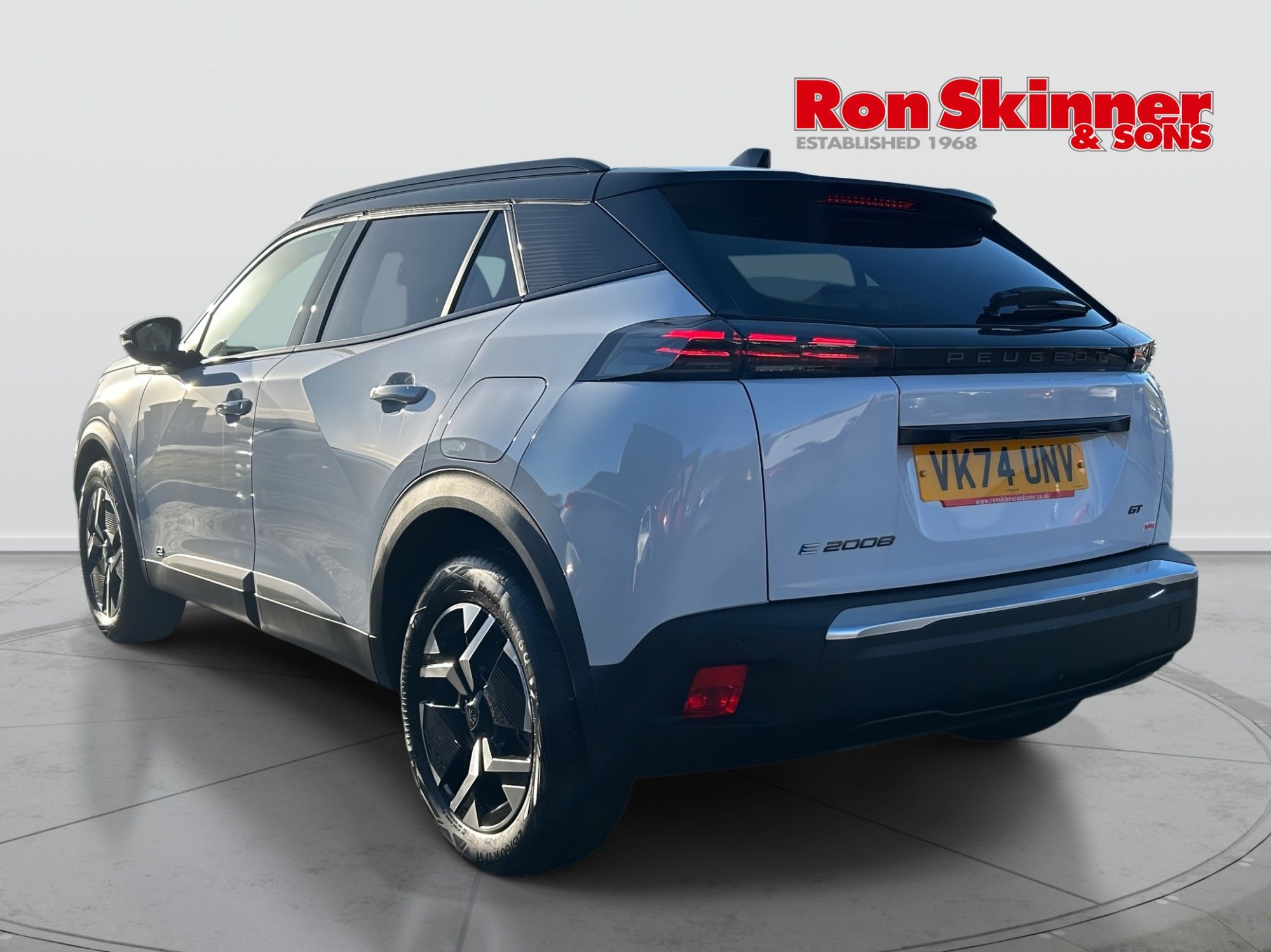 USED 2024 74 PEUGEOT E-2008 50kWh GT SUV 5dr Electric Auto (7kW Charger) (136 ps) 