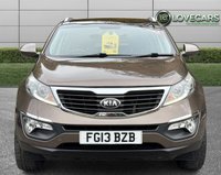 USED 2013 13 KIA SPORTAGE 1.7 CRDi EcoDynamics 2 SUV 5dr Diesel Manual 2WD Euro 5 (s/s) (114 bhp) BEAUTIFUL EXAMPLE BOTH INSIDE AND OUT, VERY WELL CARED FOR, LONG MOT AND EXCELLENT SERVICE HISTORY 9 STAMPS! CRUISE, BLUETOOTH, AIR CON, SUNROOF, HALF LEATHER!