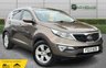 USED 2013 13 KIA SPORTAGE 1.7 CRDi EcoDynamics 2 SUV 5dr Diesel Manual 2WD Euro 5 (s/s) (114 bhp) BEAUTIFUL EXAMPLE BOTH INSIDE AND OUT, VERY WELL CARED FOR, LONG MOT AND EXCELLENT SERVICE HISTORY 9 STAMPS! CRUISE, BLUETOOTH, AIR CON, SUNROOF, HALF LEATHER!