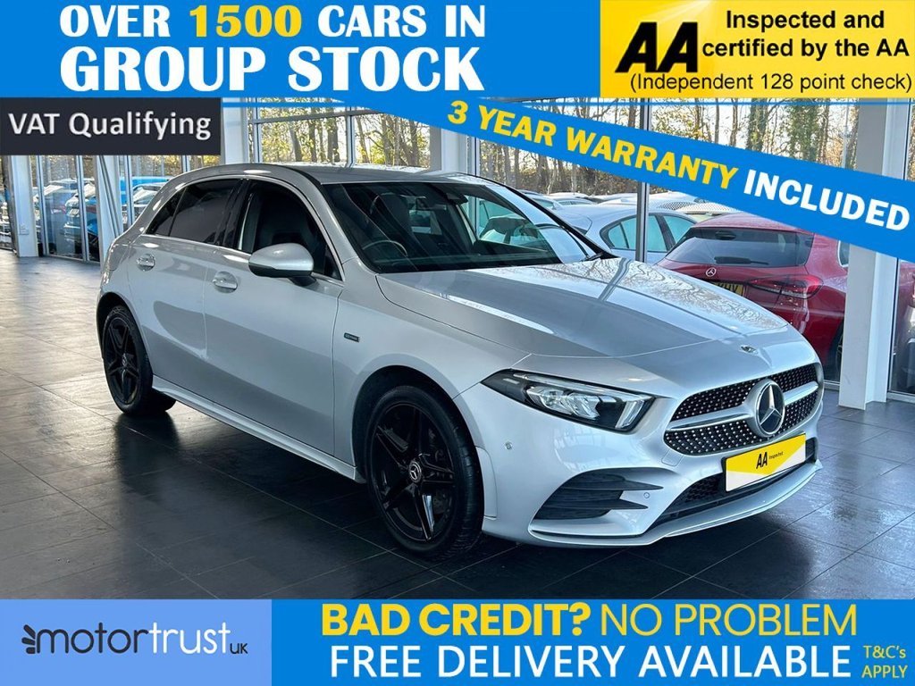 Mercedes-Benz A-Class 1.3 A250e 15.6kwh Amg Line (executive) Hatchback 5dr  Petrol Plug-In Hybrid 8g-Dct Euro 6 (s/S) (218 Ps) F/S/H! 1 Owner!