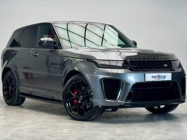 2018 68 Land Rover Range Rover Sport 5.0 P575 V8 SVR SUV 5dr Petrol Auto 4WD Euro 6 (s/s) (575 ps)