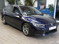 USED 2021 21 VOLKSWAGEN GOLF 1.5 eTSI MHEV R-Line Estate 5dr Petrol Hybrid DSG Euro 6 (s/s) (150 ps) SAT NAV PART LEATHER HEATED SEATS CRUISE CONTROL PARKING SENSORS 1 OWNER SERVICE HISTORY WARRANTY