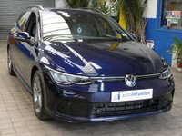 USED 2021 21 VOLKSWAGEN GOLF 1.5 eTSI MHEV R-Line Estate 5dr Petrol Hybrid DSG Euro 6 (s/s) (150 ps) SAT NAV PART LEATHER HEATED SEATS CRUISE CONTROL PARKING SENSORS 1 OWNER SERVICE HISTORY WARRANTY