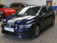 USED 2021 21 VOLKSWAGEN GOLF 1.5 eTSI MHEV R-Line Estate 5dr Petrol Hybrid DSG Euro 6 (s/s) (150 ps) SAT NAV PART LEATHER HEATED SEATS CRUISE CONTROL PARKING SENSORS 1 OWNER SERVICE HISTORY WARRANTY