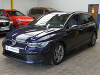 USED 2021 21 VOLKSWAGEN GOLF 1.5 eTSI MHEV R-Line Estate 5dr Petrol Hybrid DSG Euro 6 (s/s) (150 ps) SAT NAV PART LEATHER HEATED SEATS CRUISE CONTROL PARKING SENSORS 1 OWNER SERVICE HISTORY WARRANTY
