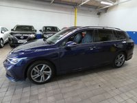 USED 2021 21 VOLKSWAGEN GOLF 1.5 eTSI MHEV R-Line Estate 5dr Petrol Hybrid DSG Euro 6 (s/s) (150 ps) SAT NAV PART LEATHER HEATED SEATS CRUISE CONTROL PARKING SENSORS 1 OWNER SERVICE HISTORY WARRANTY