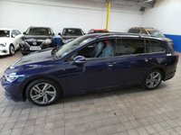 USED 2021 21 VOLKSWAGEN GOLF 1.5 eTSI MHEV R-Line Estate 5dr Petrol Hybrid DSG Euro 6 (s/s) (150 ps) SAT NAV PART LEATHER HEATED SEATS CRUISE CONTROL PARKING SENSORS 1 OWNER SERVICE HISTORY WARRANTY